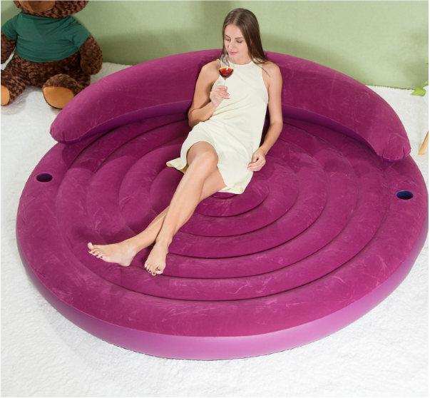 Intex Inflatable Round Sofa Air Lounge Couch