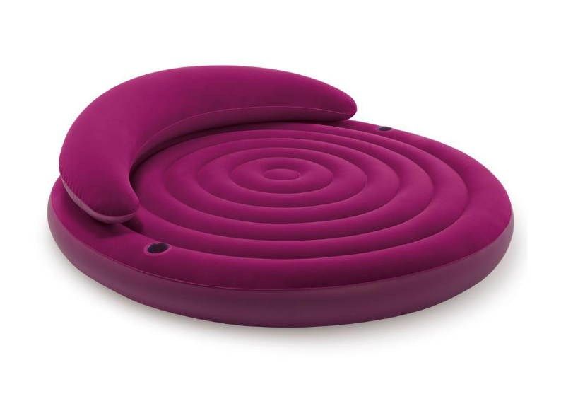 Intex Inflatable Round Sofa Air Lounge Couch