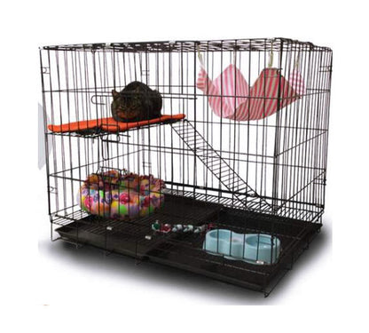 Large 2 Tier Pet Cat Bird Cage