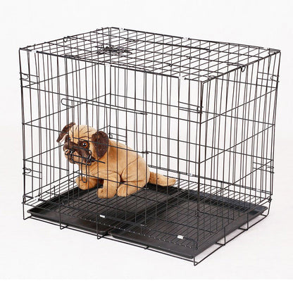 Foldable Metal Wire Pet Dog Cage