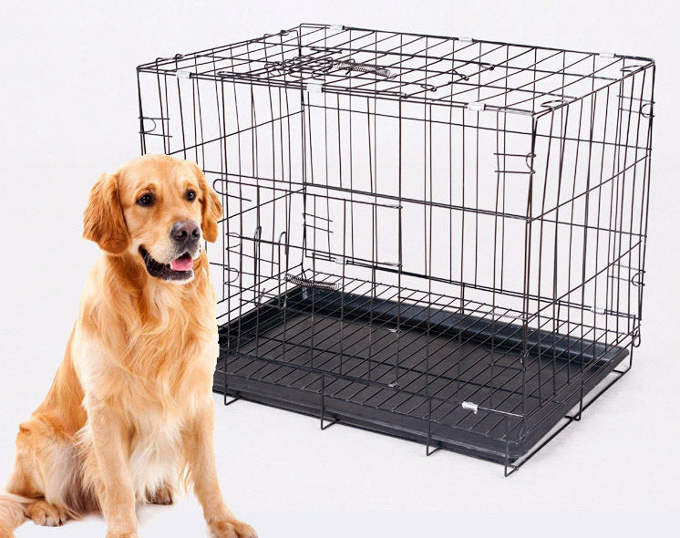 Foldable Metal Wire Pet Dog Cage