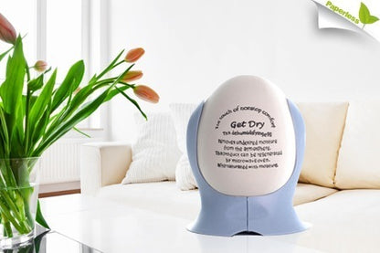 Dehumidifying Egg Portable Wireless Dehumidifier