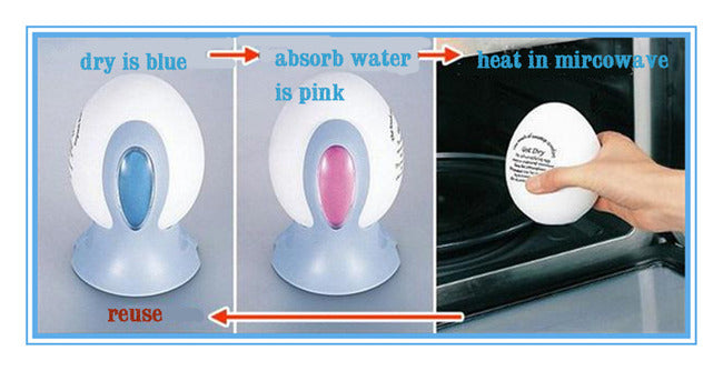 Dehumidifying Egg Portable Wireless Dehumidifier