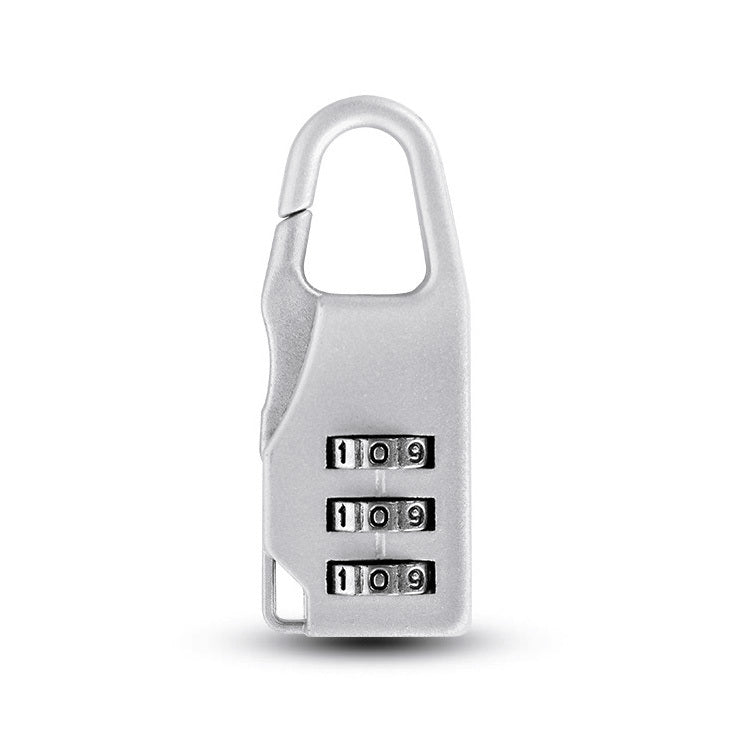 Advanced Combination Lock Bags Suitcase Lockers Luggage Padlock (Silver)