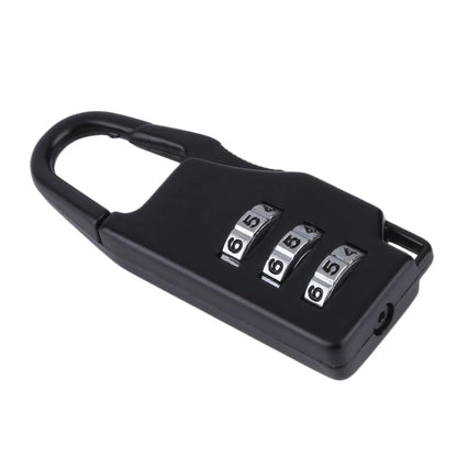 5 x Combination Locks Bags Suitcase Lockers Luggage Padlocks (Black)