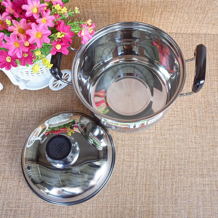 5-Piece Stainless Steel Pots Cookware Set