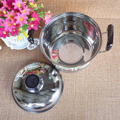 5-Piece Stainless Steel Pots Cookware Set