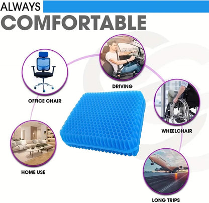 Orthopedic Gel Memory Foam Seat Support Cushion