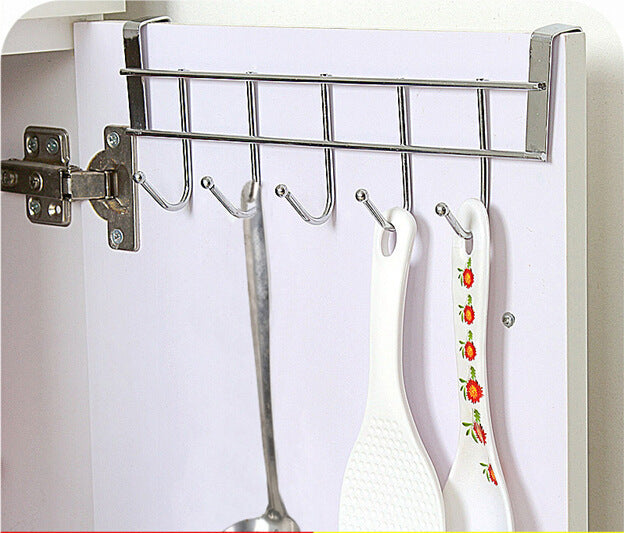 3 x Large 5 Hook Over Door Hanger Hanging Racks