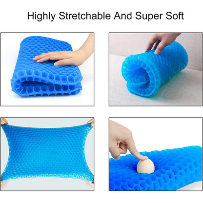 Orthopedic Gel Memory Foam Seat Support Cushion