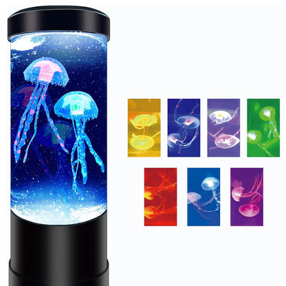 Jellyfish Tank Sea Water Lamp Jelly Fish Colour-Changing Night Light