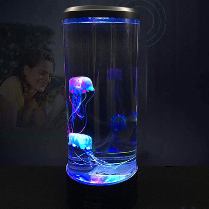 Jellyfish Tank Sea Water Lamp Jelly Fish Colour-Changing Night Light