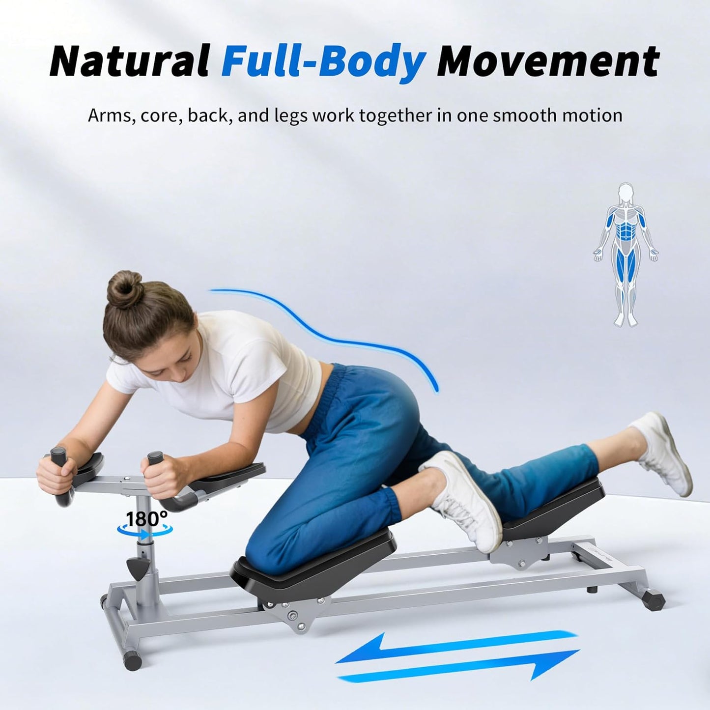 Full Body Cardio Exercise Machine Spine Twist Core Trainer