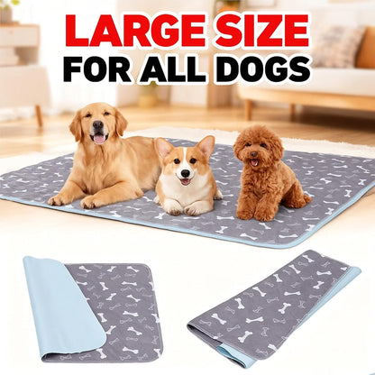 Large Waterproof Dog Mat Washable Reusable Puppy Training Pad (80cm x 90cm)
