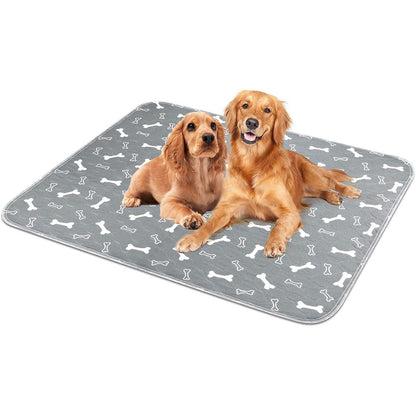 Large Waterproof Dog Mat Washable Reusable Puppy Training Pad (80cm x 90cm)