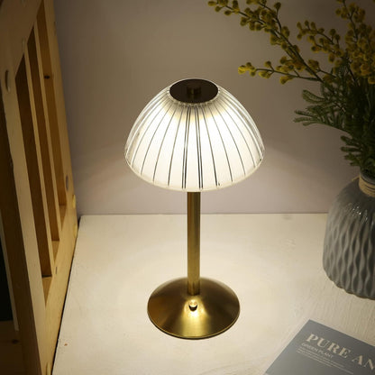 Luxe Crystal Touch Sensor Table Lamp Rechargeable LED Cordless Dimmable Light