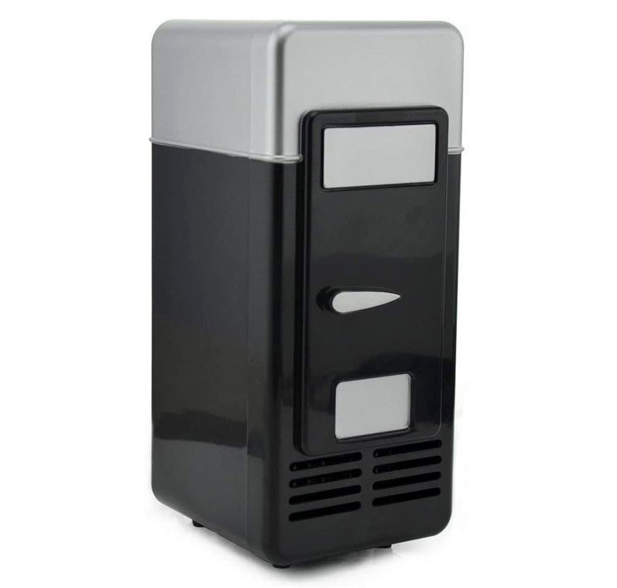 USB Heating & Cooling Mini Fridge Warmer/ Cooler (Black)