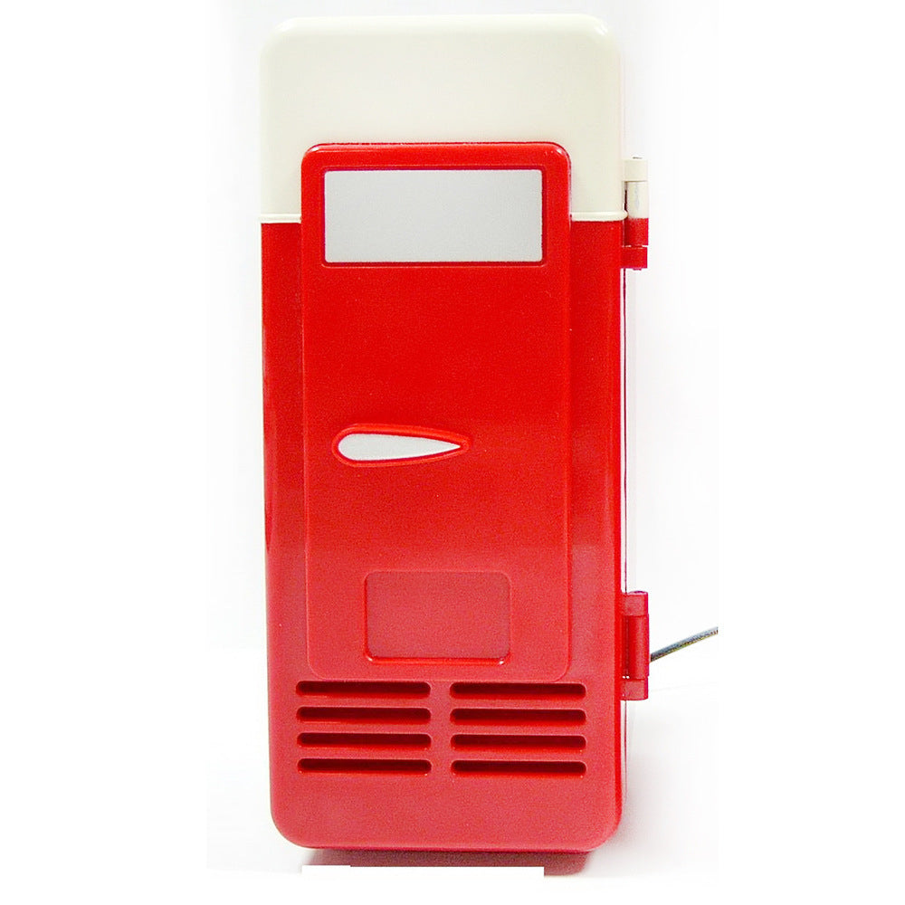 USB Heating & Cooling Mini Fridge Warmer/ Cooler (Red)