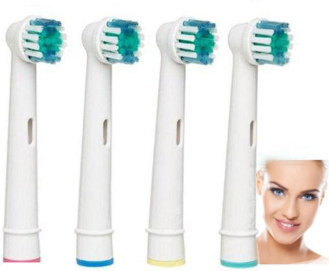 4 x Toothbrush Heads Replacement Tooth Brushes for Oral-B (1 Package)