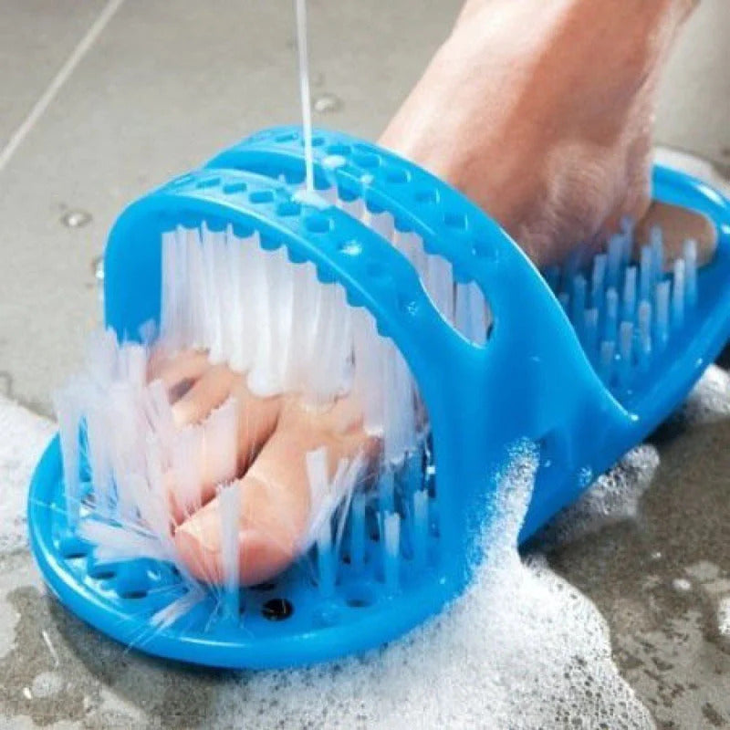 Magic Easy Exfoliating Foot Massage Slipper Cleaner Scrubber Exfoliates Feet in Shower Spa