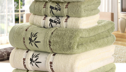 Bamboo Face Hand Towel (Cream)