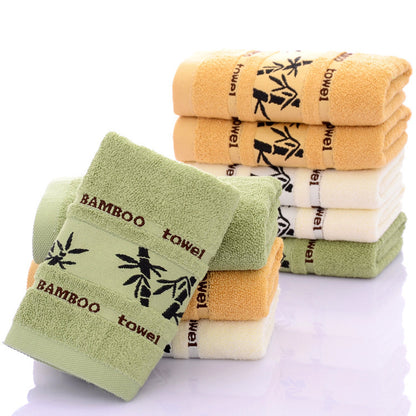 Bamboo Face Hand Towel (Green)