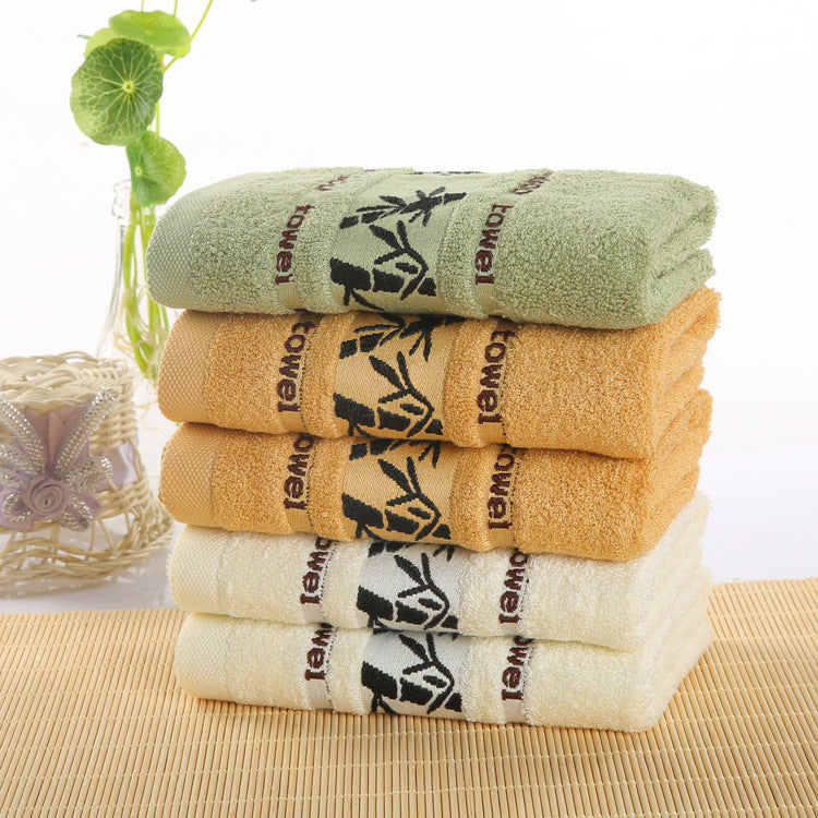 Bamboo Face Hand Towel (Green)