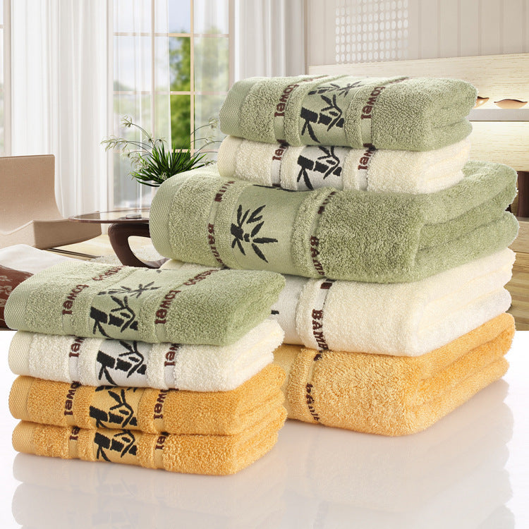 Large Bamboo Bath Towel (Gold Caramel)