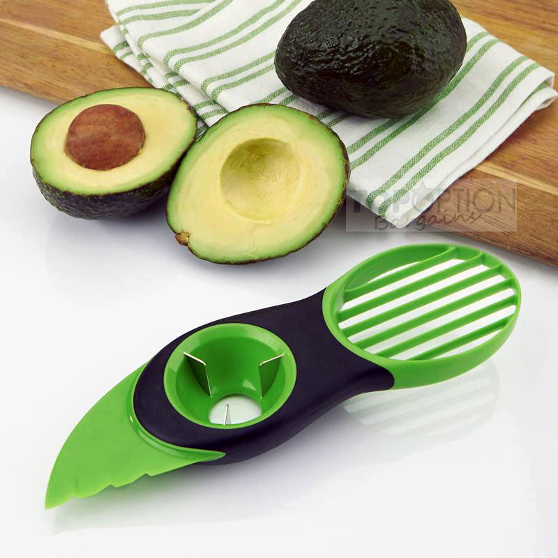 2 x All In One Avocado Slicer Cutter