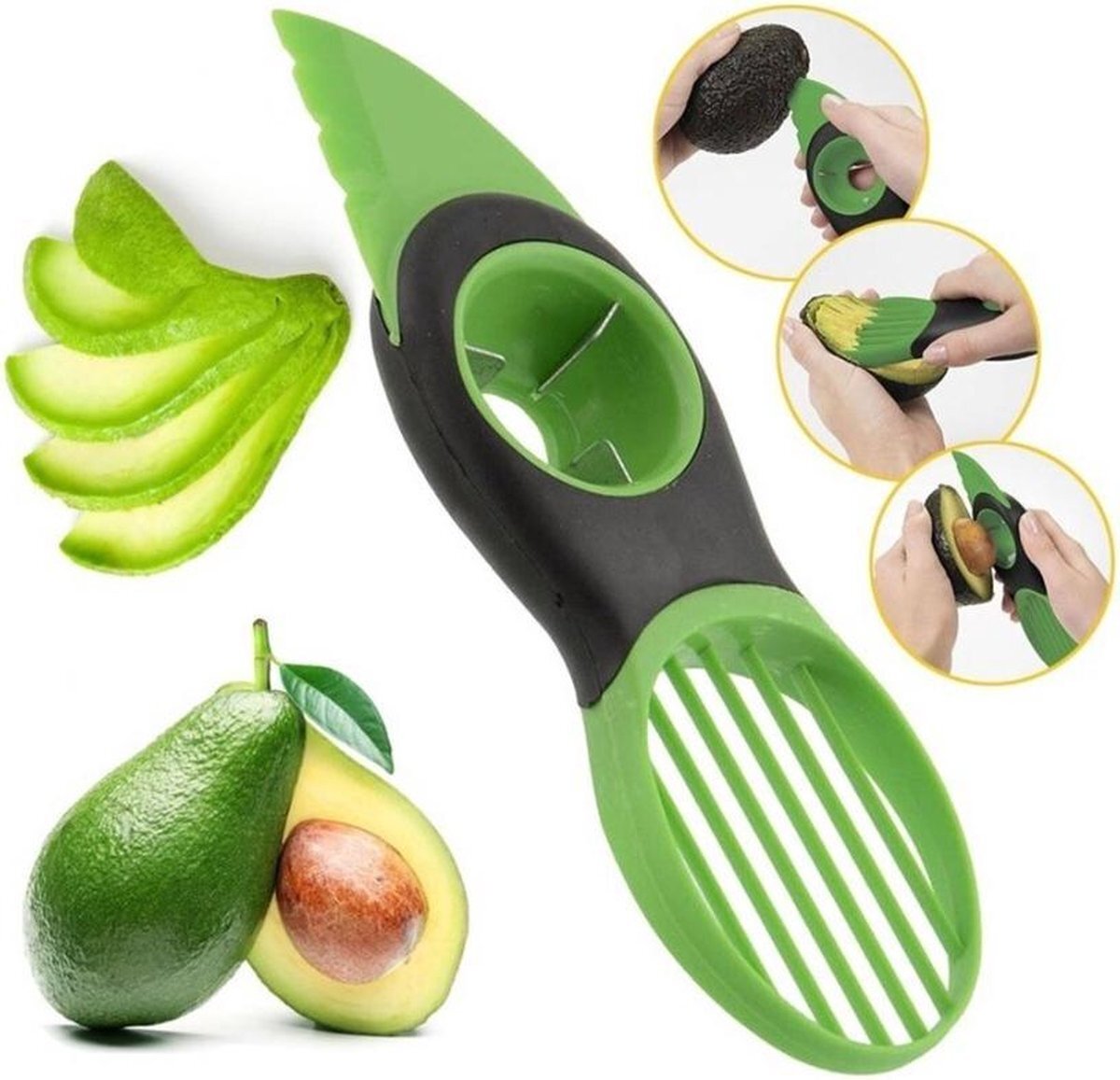 All-In-One Avocado Slicer Cutter