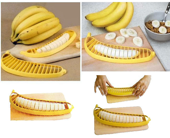 Banana Slicer Cutter Chopper Kitchen Tool