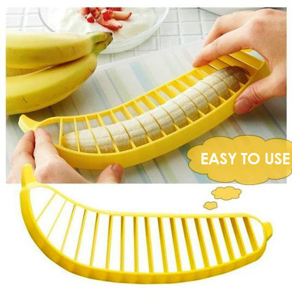 Banana Slicer Cutter Chopper Kitchen Tool