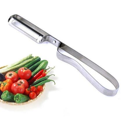 Stainless Steel Fruit & Vegetable Peeler Slicer Cutter Knife