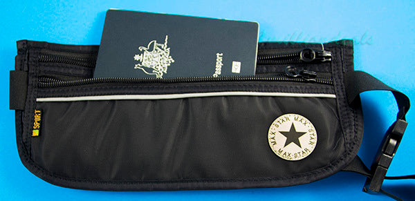 Premium Travel Security Waist Pouch Passport Money Credit Card Belt Wallet Bum Bag