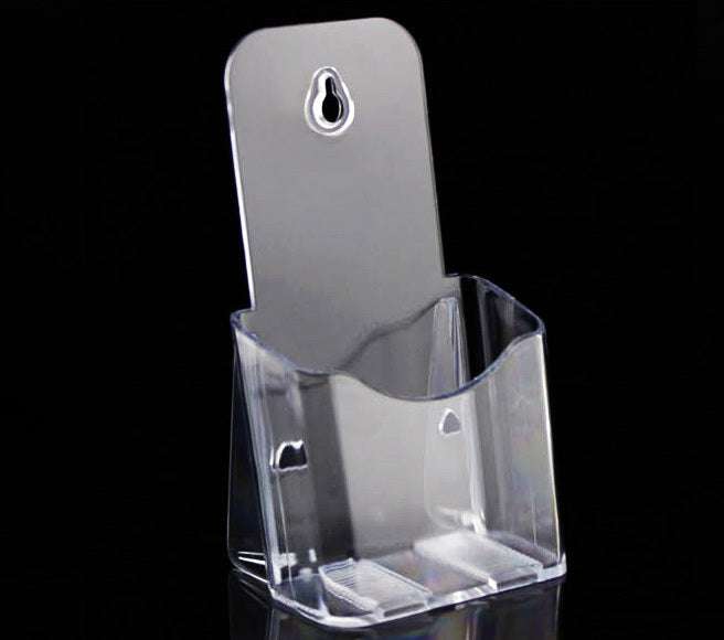 Clear Acrylic A6 Document Display Stand Flyer Holder Organiser