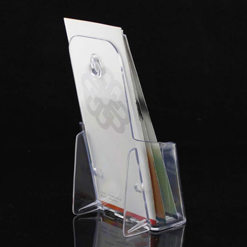 Clear Acrylic A6 Document Display Stand Flyer Holder Organiser