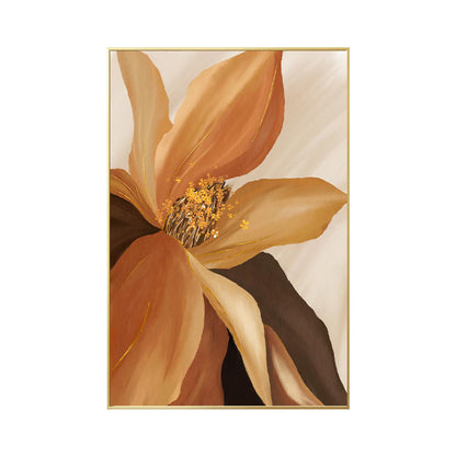 Floral Painting Framed Canvas Wall Art - 60cm x 80cm