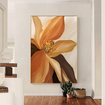 Floral Painting Framed Canvas Wall Art - 60cm x 80cm