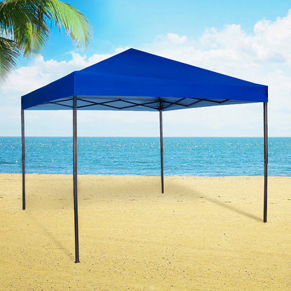 3m x 3m Outdoor Market Gazebo Tent Marquee (Blue)