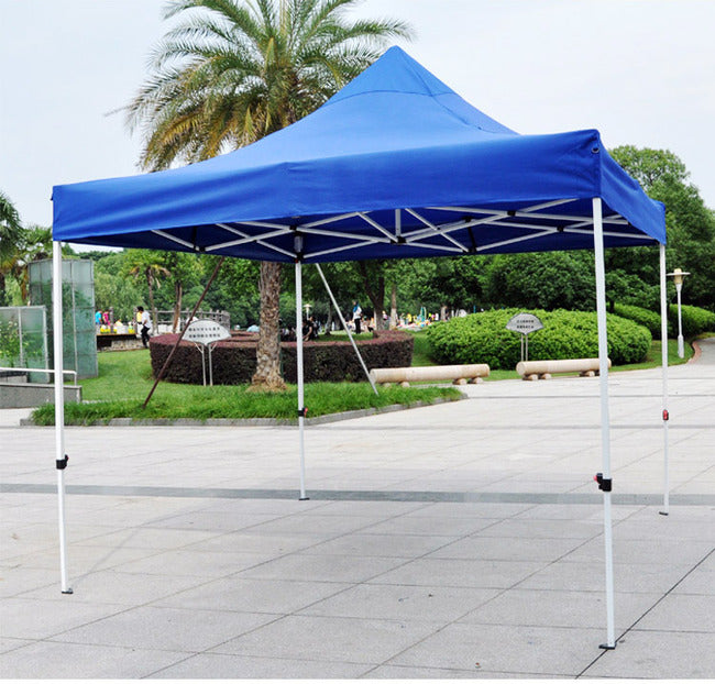 Varossa Automatic 3m x 3m Pop Up Outdoor Gazebo Tent Marquee (Blue)