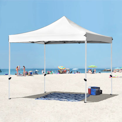 Varossa Automatic 3m x 3m Pop Up Outdoor Gazebo Tent Marquee (White)