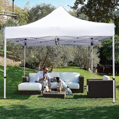 Varossa Automatic 3m x 3m Pop Up Outdoor Gazebo Tent Marquee (White)