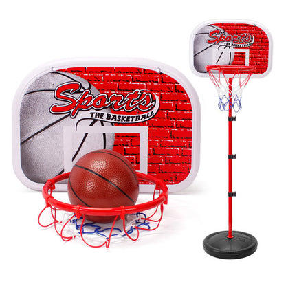 Portable Adjustable Junior Basketball Hoop Set 1.6m