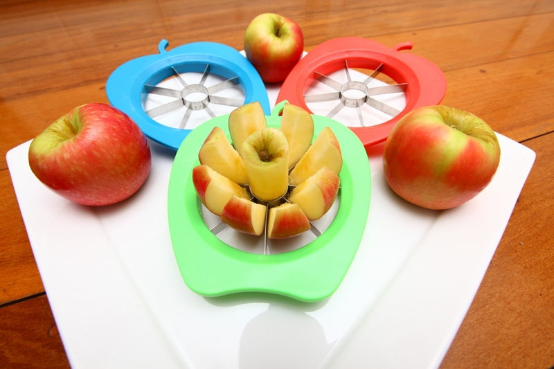 2 x Fruit Slicer Apple Corer Easy Dicer Divider