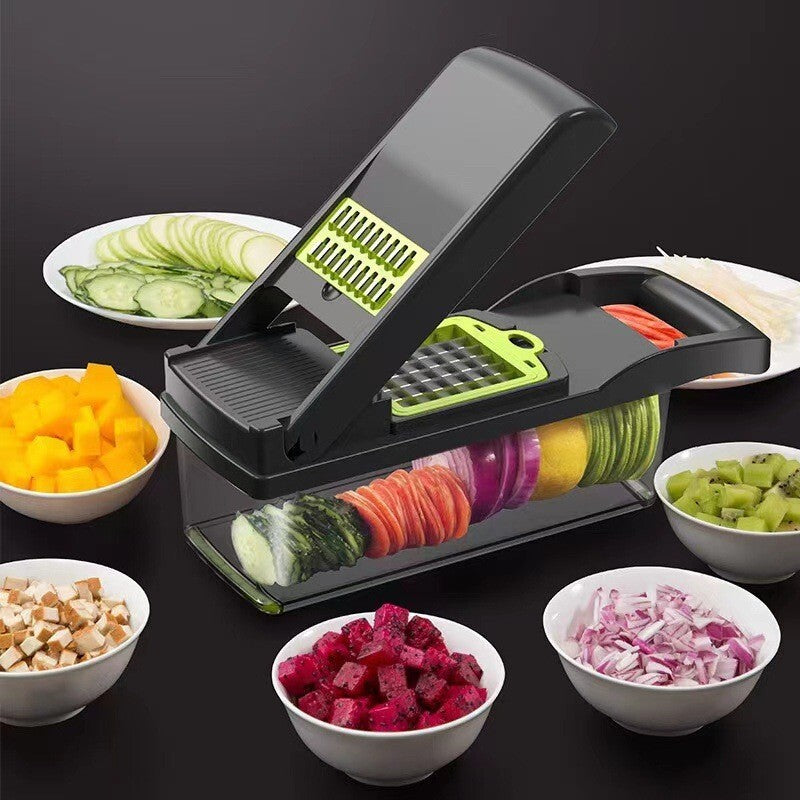 15 in 1 Multifunction Vegetable Chopper Dicer Cutter Grater Slicer Food Processor