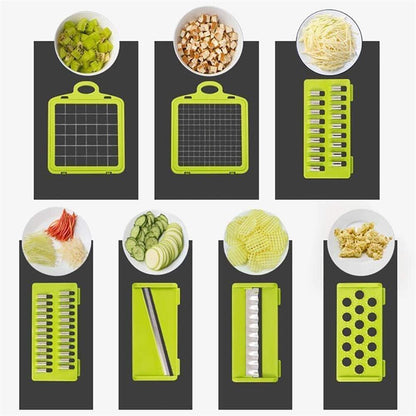 15 in 1 Multifunction Vegetable Chopper Dicer Cutter Grater Slicer Food Processor