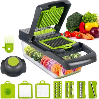 15 in 1 Multifunction Vegetable Chopper Dicer Cutter Grater Slicer Food Processor