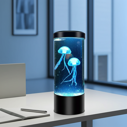 Jellyfish Tank Sea Water Lamp Jelly Fish Colour-Changing Night Light