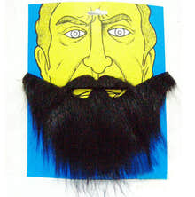 Realistic Fake Beard & Moustache Set for Costume & Cosplay