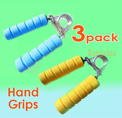 3 x Hand Grips Forearm Exerciser Gripper Strengthener Trainer